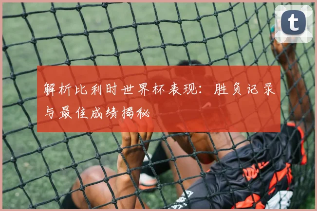 解析比利时世界杯表现：胜负记录与最佳成绩揭秘