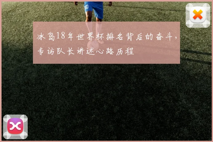 冰岛18年世界杯排名背后的奋斗，专访队长讲述心路历程